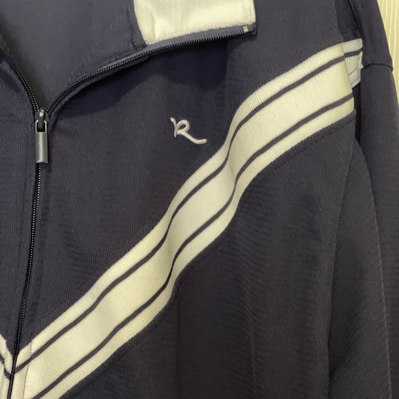 Men's Navy/White Rocawear Track Jacket - Picture 3 of 9